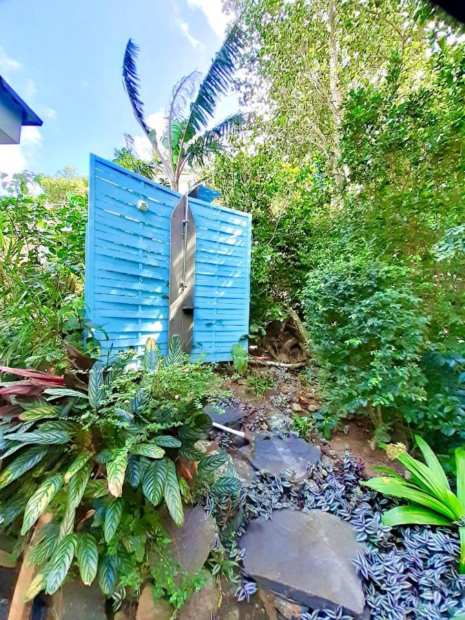 Le Surf Lodge, Chambre Avec Vue Mer Dans Un Ecrin De Verdure Deshaies Exterior foto
